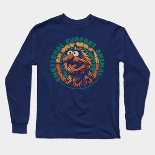 Emotional Support Animal - Muppets Long Sleeve T-Shirt